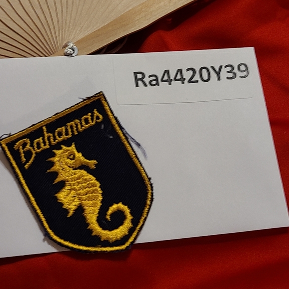 Vintage America Men's Jacket with Navy and Gold Patch - Picture 4 of 6